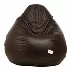 Sattva Classic XXXL Bean Bag Cover (Ingen fyllning) i brun färg