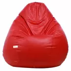Sattva Classic XXXL Bean Bag Cover (Ingen fyllning) i röd färg