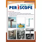 Kit de fabrication de périscope extensible StepsToDo - Jouet espion multicolore en bois d'ingénierie