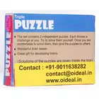 Kutuhal Triple Puzzle – Präsentations- und Demonstrationsfähigkeiten-Builder, mehrfarbig