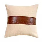 Urban Edge Stone Beige Cushion Covers, 16" x 16", Pack of 2