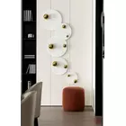 Divine Bloomora Golden Metal Wall Art Set