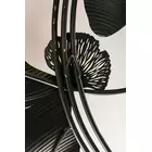 Arte de pared de metal con arco dorado divino - 127 x 64 cm