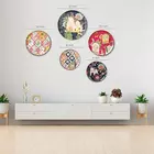 Divine Van Gogh Inspired Iron Wall Plates - Set of 5