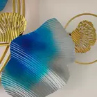 Arte de pared de metal con arco dorado divino - 127 x 64 cm