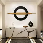 Divine Linearloop Metal Wall Art - 40x20 Inch