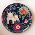 Divine Van Gogh Inspired Iron Wall Plates - Set of 5