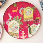 Divine Van Gogh Inspired Iron Wall Plates - Set of 5