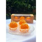 SKP Decor Motichoor Ladoo Scented Soy Wax Candles - Set of 6