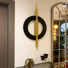 Divine Linearloop Metal Wall Art - 40x20 Inch