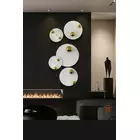 Divine Bloomora Golden Metal Wall Art Set
