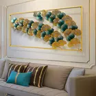 Divine Diagonal Bloom Hand-Painted Metal Wall Art - 114x76cm