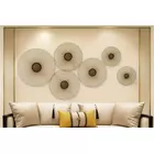 Divine Radiant Wheels Metal Wall Art Set