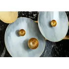 Divine Luxura Wandkunst aus Metall – 114 x 64 cm, zeitgenössische Skulptur