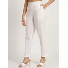 White Cotton Pants - Comfortable & Breathable Everyday Wear