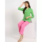Blush Pink Cotton Comfort Pants - Soft, Breathable & Stylish