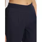 Navy Blue Cotton Twill Pants - Comfortable & Versatile