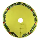 Shrngar Handicraft Christmas Skirt - 100% Wool Festive Decor