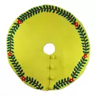 Shrngar Handicraft Christmas Skirt - 100% Wool Festive Decor