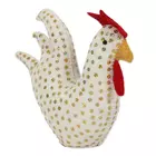 SHRNGAR HANDICRAFT Wool Tree Topper - White/Red/Rust