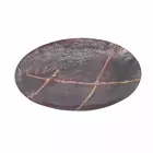 Handcrafted Metal Kintsugi Wall Art - Copper Gold, 49cm