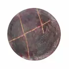 Handcrafted Metal Kintsugi Wall Art - Copper Gold, 49cm