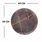 Handcrafted Metal Kintsugi Wall Art - Copper Gold, 49cm