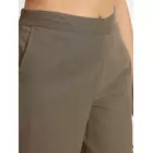 Pantalones de sarga de algodón gris ceniza: corte clásico, cómodos y elegantes.