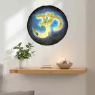 Handcrafted Backlit OM Wall Art - Spiritual LED Home Decor