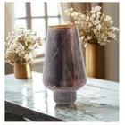 Handcrafted Large Luxury Metal Planter - Silver & Gold Distressed Finish