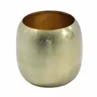 Sassi Gold Aluminium Vintage Votive Holders (Set of 3)