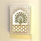 Peacock Radiance LED Backlit Jharokha - Indian Mirror Wall Decor