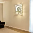 Peacock Radiance LED Backlit Jharokha - Indian Mirror Wall Decor