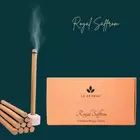 Royal Saffron Charcoal-Free Dhoop Sticks - Exotic Fragrance (70g)
