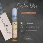La Aromas Sunshine Bliss: perfume para coche de lavanda y naranja para viajes radiantes