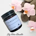 La Aromas Tuberose Soy Candle - Romantic & Luxurious Home Fragrance