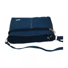 Dark Blue Denim Crossbody Sling Bag for Everyday Carry & Travel
