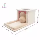 Tantrums Montessori Object Permanence Box with Tray and Ball Montessori Toys for Infant 6-12 Month 1 Year Old Toddlers