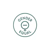 Abzeichen zur Stärkung der Frauen