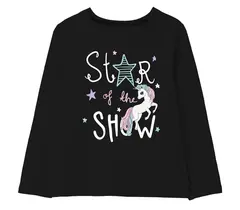 Camisetas estampadas de algodón para niñas
