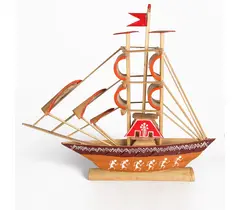 Boat Model - Bamboo - Tribal Handicraft
