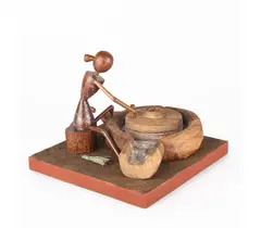 Stamhantverk Statyarbetande stamkvinnor - Dalanari