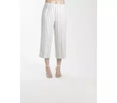 Power Sutra Linen Comfort Fit Culottes - White
