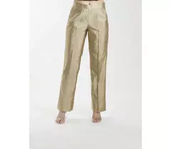 Power Sutra Silk Trouser - Golden Beige