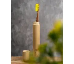 Trousse de voyage écologique avec brosse à dents Babul