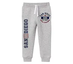 Minicult Trainingshose aus Baumwolle mit grafischen Drucken und Taschen (Pack 1) (Grau 1)