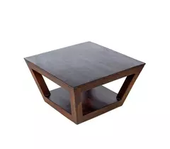 Mesa de centro de madera de mango
