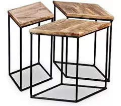 Cansole de madera de mango