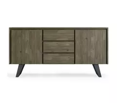 Aparador de madera de mango con cajón