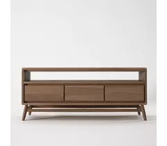 Mueble de TV de madera de mango